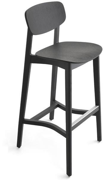 Crassevig Высокий деревянный табурет Lene sun-id-1512074 - Вид №1