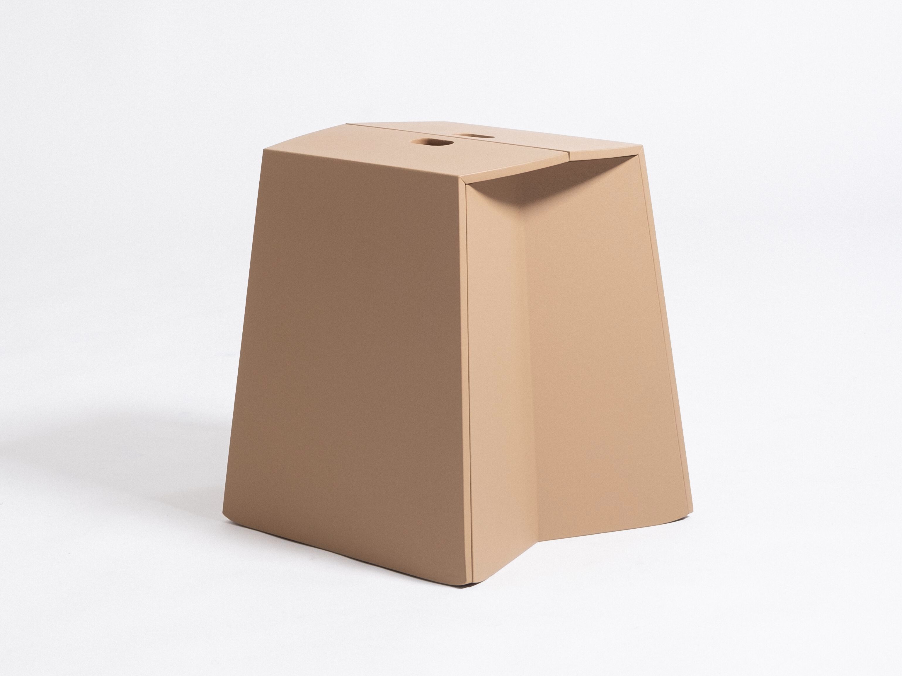 Кожаный складной низкий стул Patrick Jouin Edition MATE ARCH-00007338