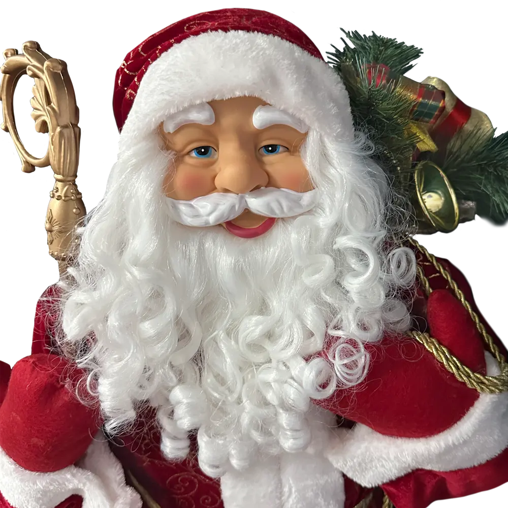 89381618 Декоративная фигура Дед Мороз 120x50 см красный STLM-1445353 Santreyd Winter - Вид №5