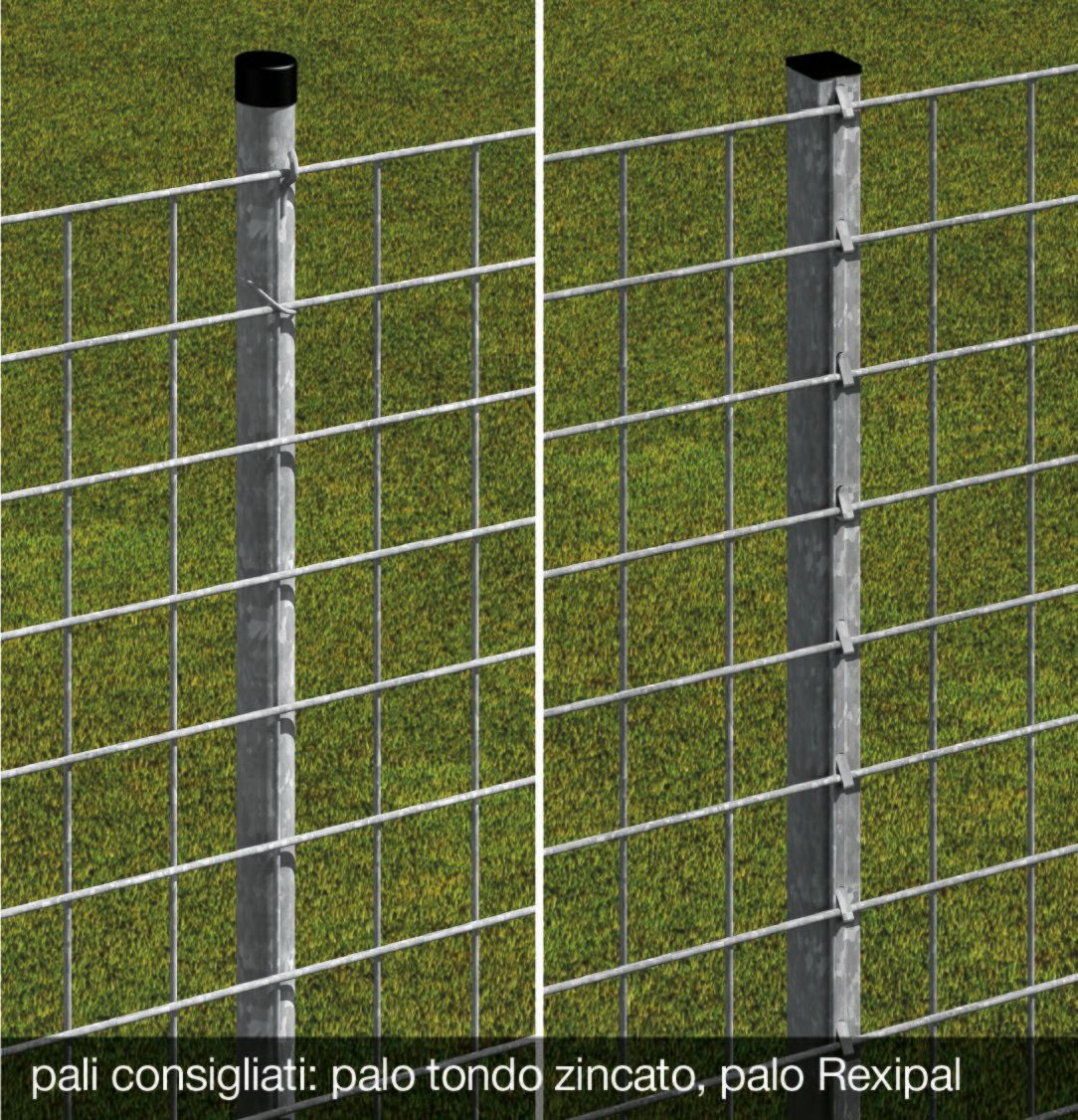 Оцинкованный стальной забор Gruppo CAVATORTA D-Fence System ARCH-00045134 - Вид №3