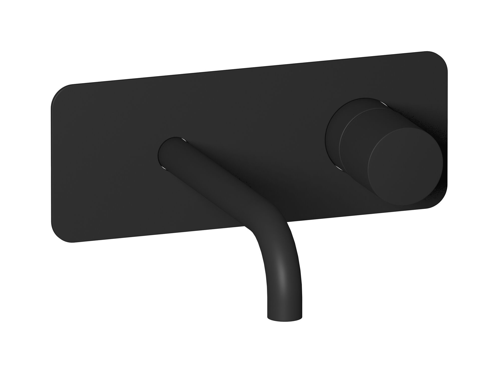 Настенный смеситель для раковины с 2 отверстиями и автоматическим сливом IB Brera ARCH-00042808 - Вид №4