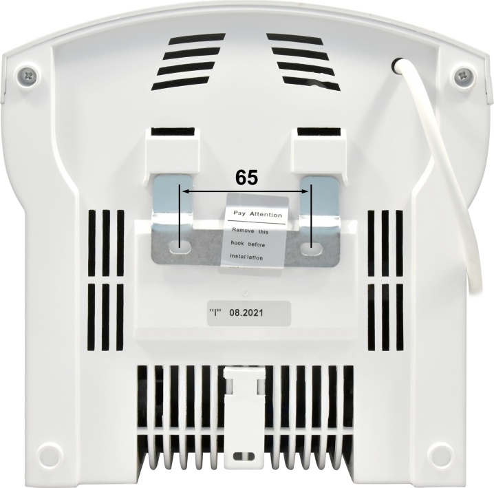 1401.396 Сушилка для рук тихая 8817 PUFF  - Вид №8