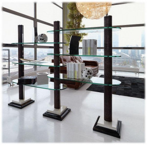 Стеллаж Ouverture Leather TURRI R154L