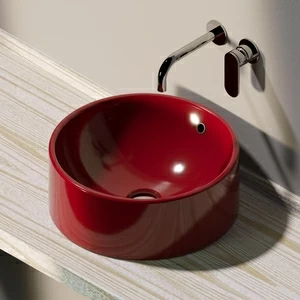 505042C3011 Накладная раковина на столешницу  круглая Ceramica Flaminia Twin