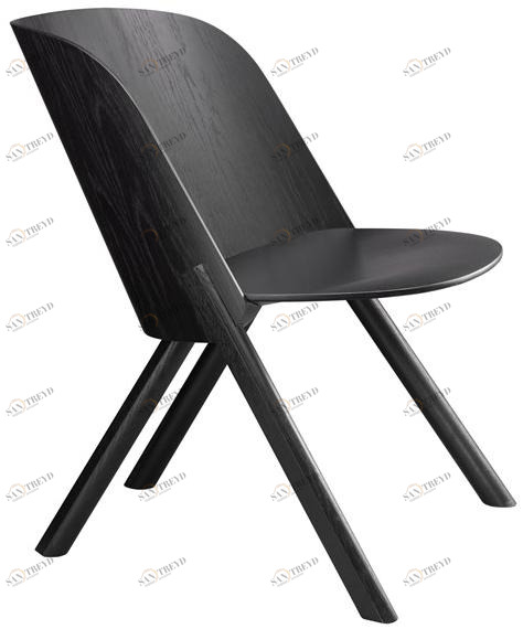 e15 Стул из шпона дуба This that other Ec05 