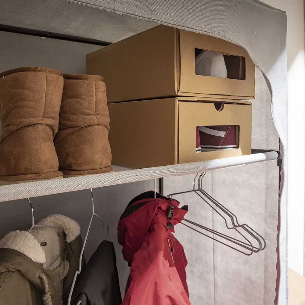 Коробка для обуви Spaceo 23.5x13.5x35 см картон 2 шт STLM-2010655 - Вид №24