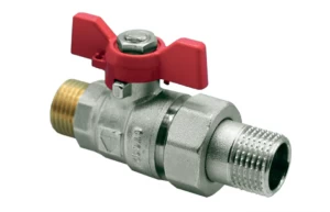 HLV-101327.№.01 Кран шаровой HLV Optima с полусгоном