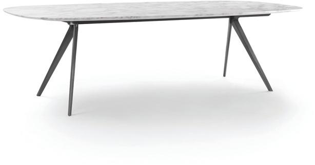Flexform Овальный обеденный стол из мрамора Zefiro sun-id-1443851 - Вид №2