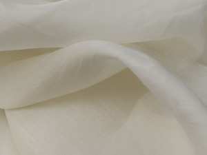 Шелковая однотонная ткань