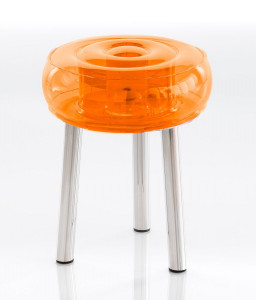 MOJOW Табурет FLOOFY из нержавеющей стали Оранжевый TAFLCIEKO05OC