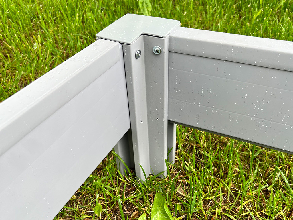 Грядка ПВХ 1,5 х 1 м, высота 14 см ГеоПластБорд GPBST-130 - Вид №1