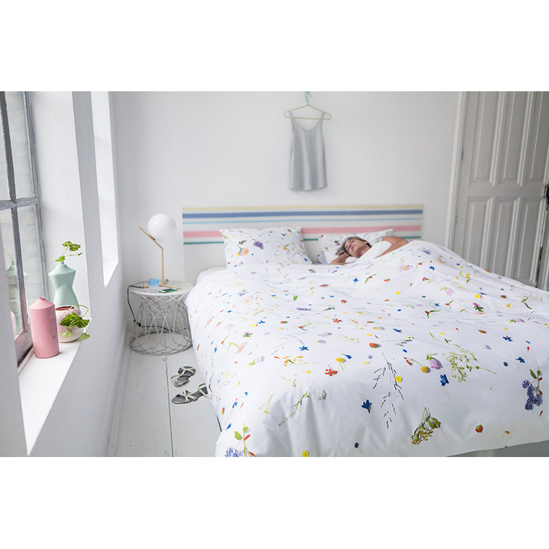 Комплект постельного белья  "Цветочные поля" 200 х 220 см SNURK FLOWERFIELDS200X220CM - Вид №1