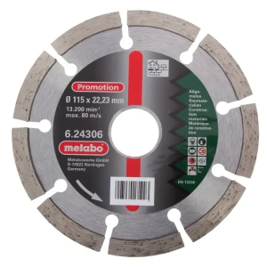 Диск алмазный по бетону Metabo 115х22.23 мм 18114217 STLM-2069189