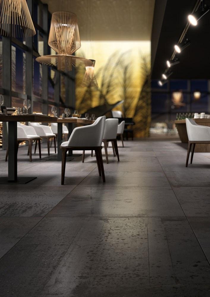 COTTO D'ESTE Настенная / напольная плитка из керамогранита с эффектом металла Metal sun-id-1369375 - Вид №2