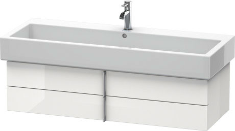 VE620805151 Тумбочка подвесная Vero #VE6208 1150 x 431 мм Сосна коричневая, декор Duravit - Вид №2