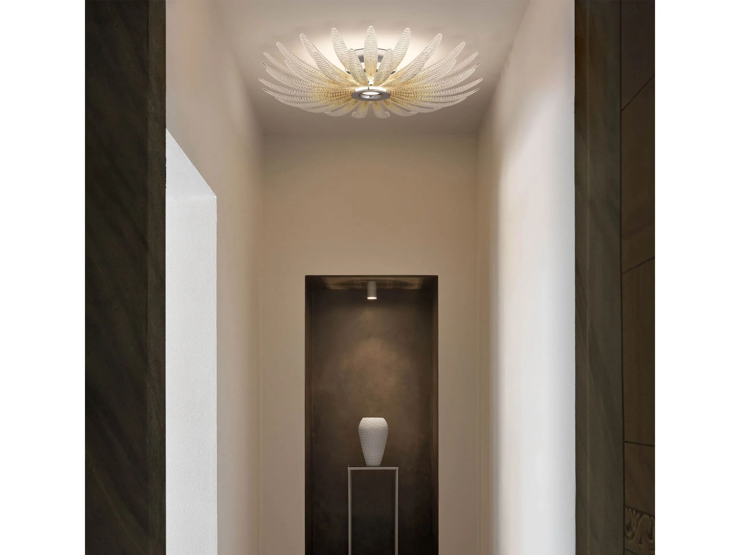 Венецианский Кристалл ручной работы потолочный светильник Barovier&Toso Агава ARCH-00141042 - Вид №4