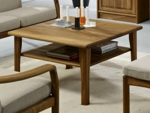 Dyrlund Квадратный деревянный журнальный столик  1254