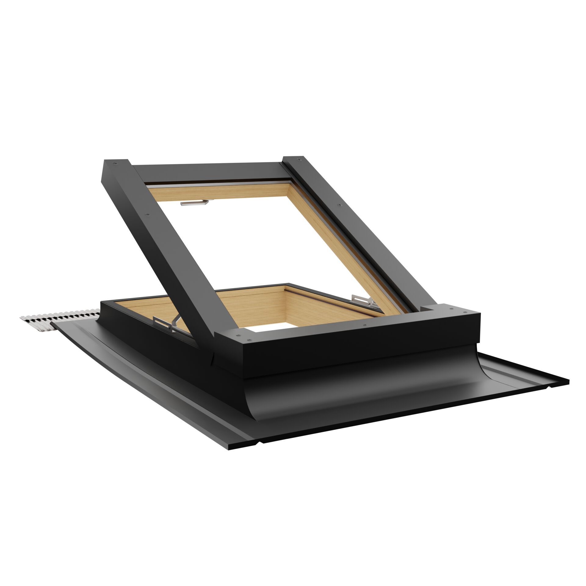 Алюминиевое и деревянное окно vasistas Emica Habitat ARCH-00115375 - Вид №3