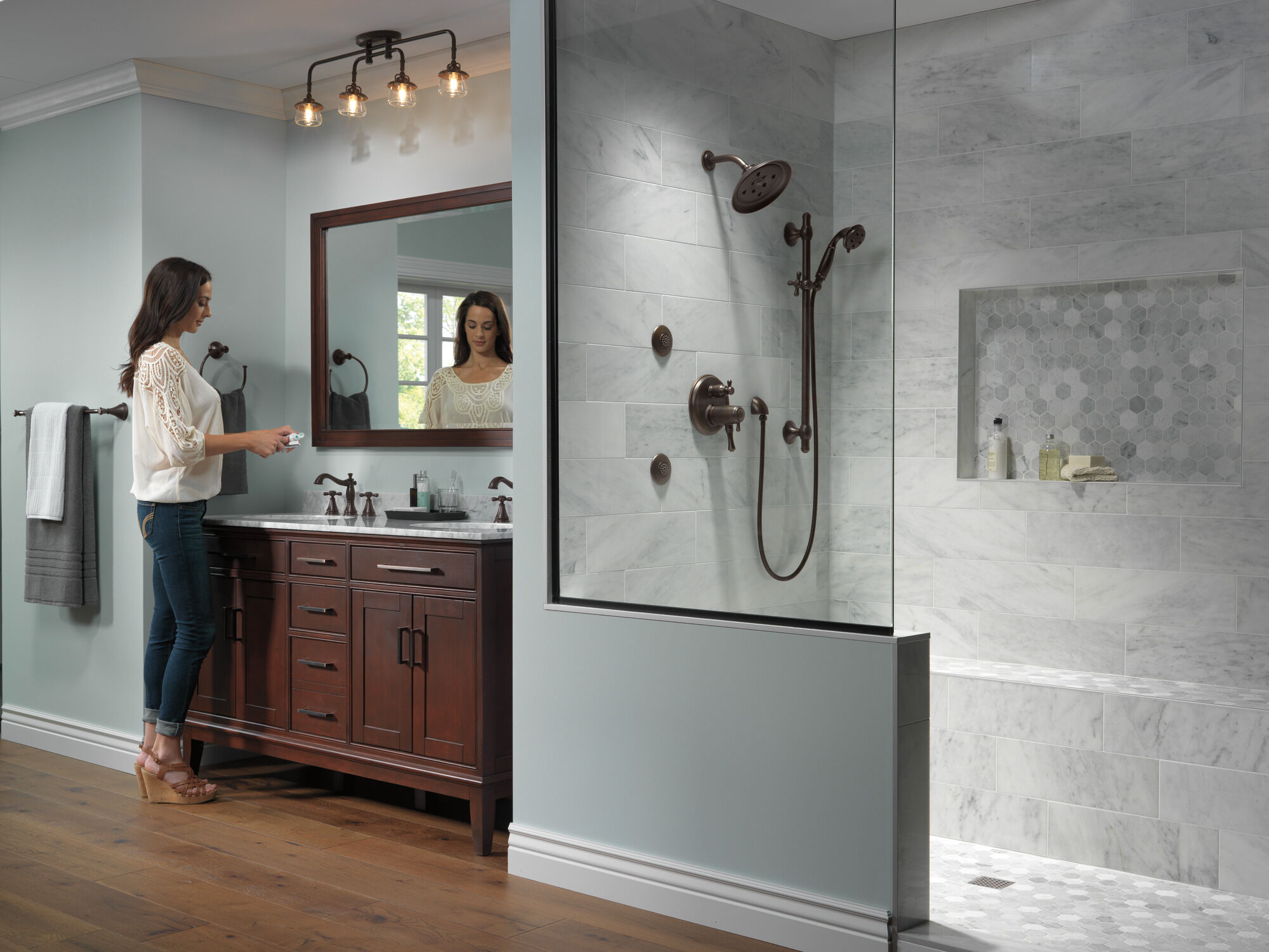 Спрей для тела HydraChoice® Body Spray Trim Delta Faucet T50010-RB - Вид №23