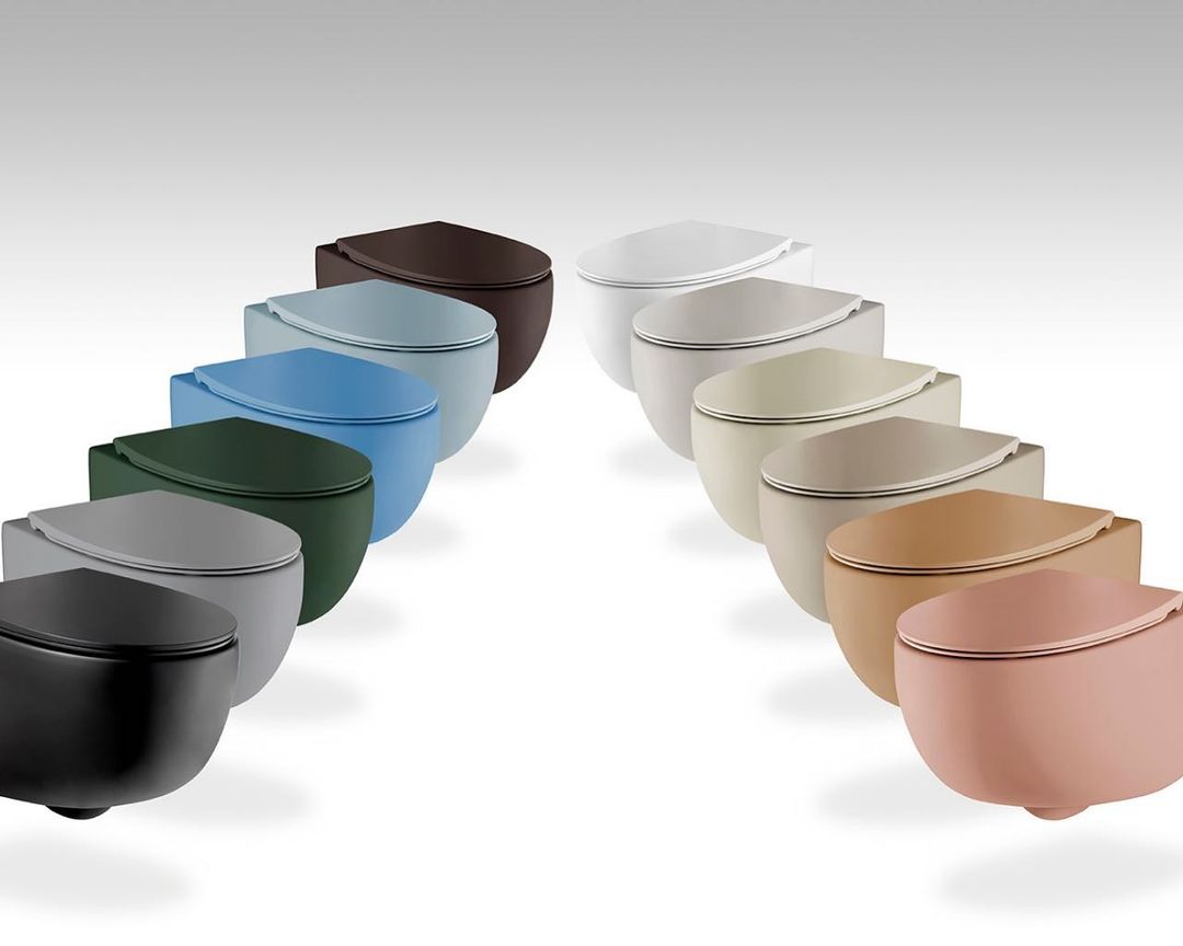 S555T0R0V6.131 Подвесной унитаз настенный Бежевый A. e T. Italia Dot Италия AeT ITALIA DOT 2.0 - Вид №3