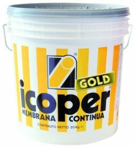 Icobit Сплошная однокомпонентная окрашенная мембрана