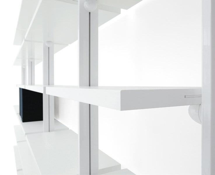 Diemmebi Модульный деревянный книжный шкаф Backup sun-id-1505122 - Вид №2