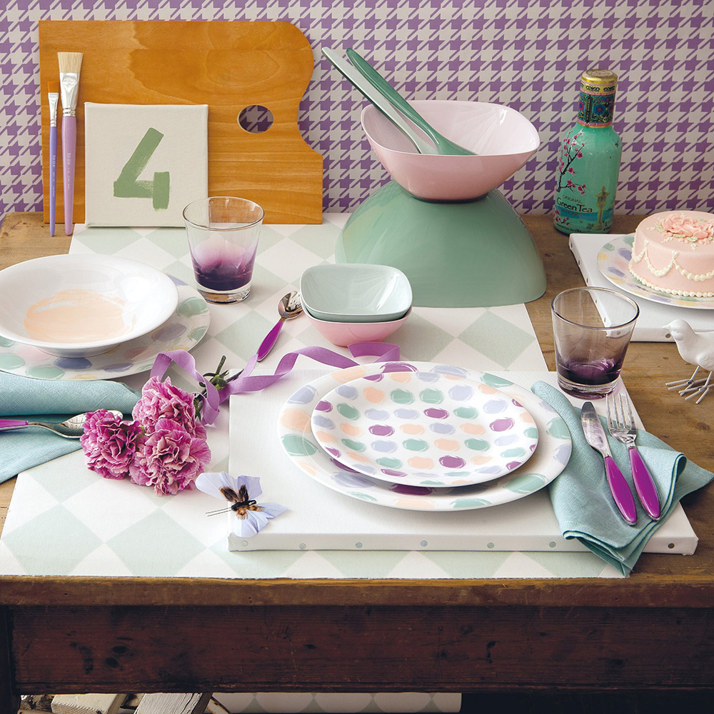 Приборы для салата Grace красные Guzzini 29730065 - Вид №2