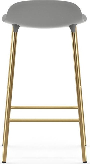 1400925 Barstool 65 cm Brass Grey Normann Copenhagen Form - Вид №3