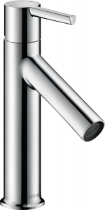 10003000 Смеситель для раковины 100, однорычажный, со сливной ручкой и сливным гарнитуром AXOR STARCK