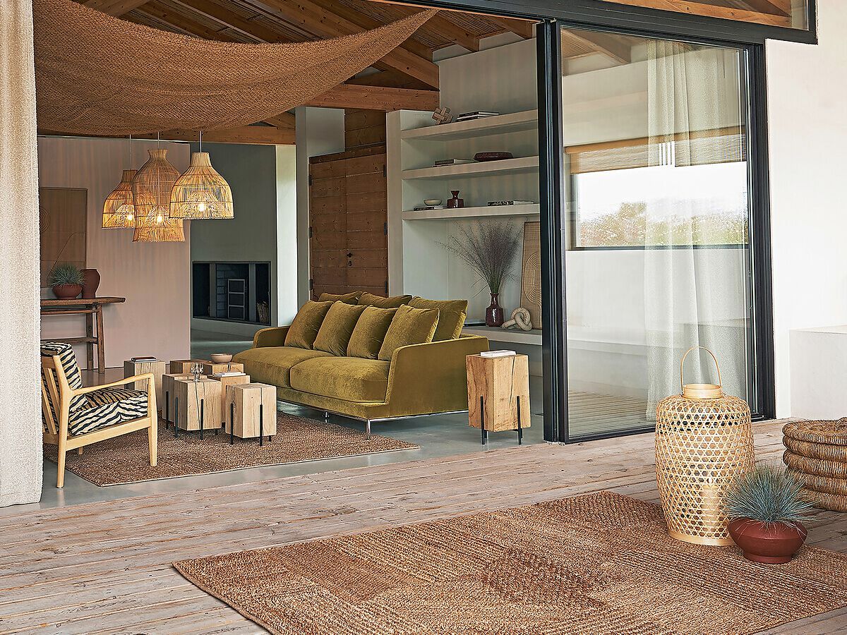 Плетеный подвесной светильник AMPM PENGADI ARCH-00101377 - Вид №4