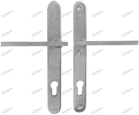 Dauby Бронзовая ручка на пластине с накладкой Pure® 17080