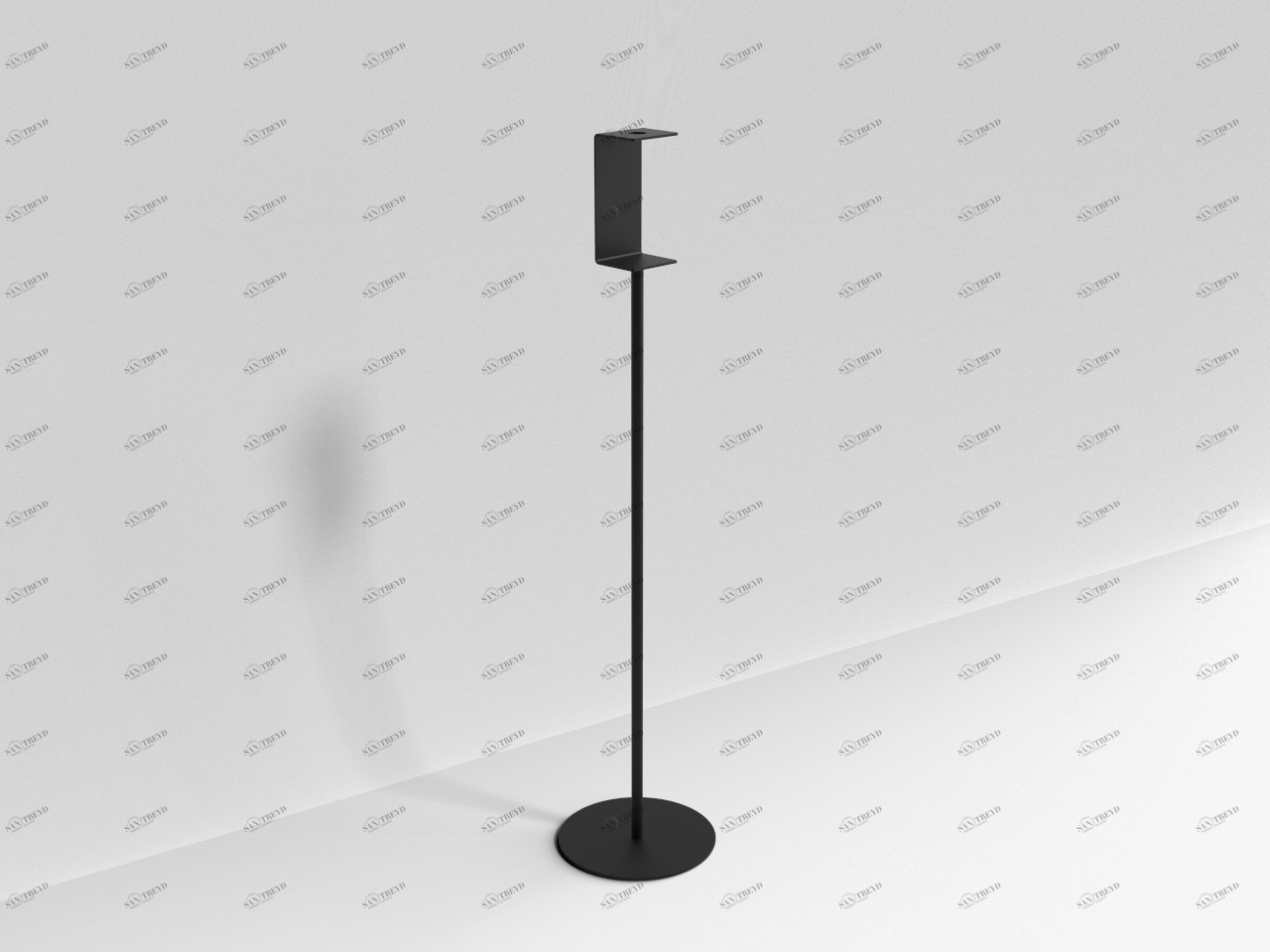 OSLO  Подставка для держателя дезинфицирующего геля Совместимые аксессуары: - OL602 - OL603 IBB1974 OL601