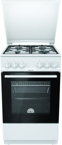 GN5112WH Газовая плита / 85х50х60, газовая, 71 л, электроподжиг, белый Gorenje