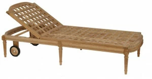 ASTELLO Садовая кушетка из тикового дерева Gardénia