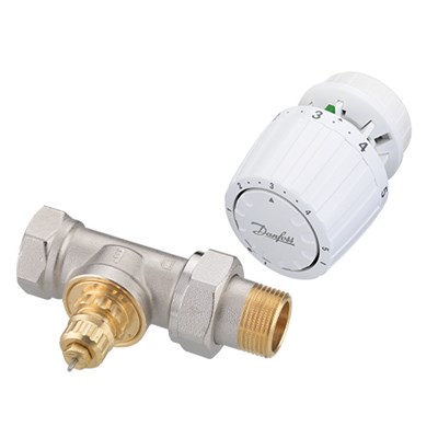 Danfoss Комплект RTR-G/RTR 7090 для однотрубной системы отопления RTR-G Ду20пр и RTR7090 комп-т терморег-р 013G2186 