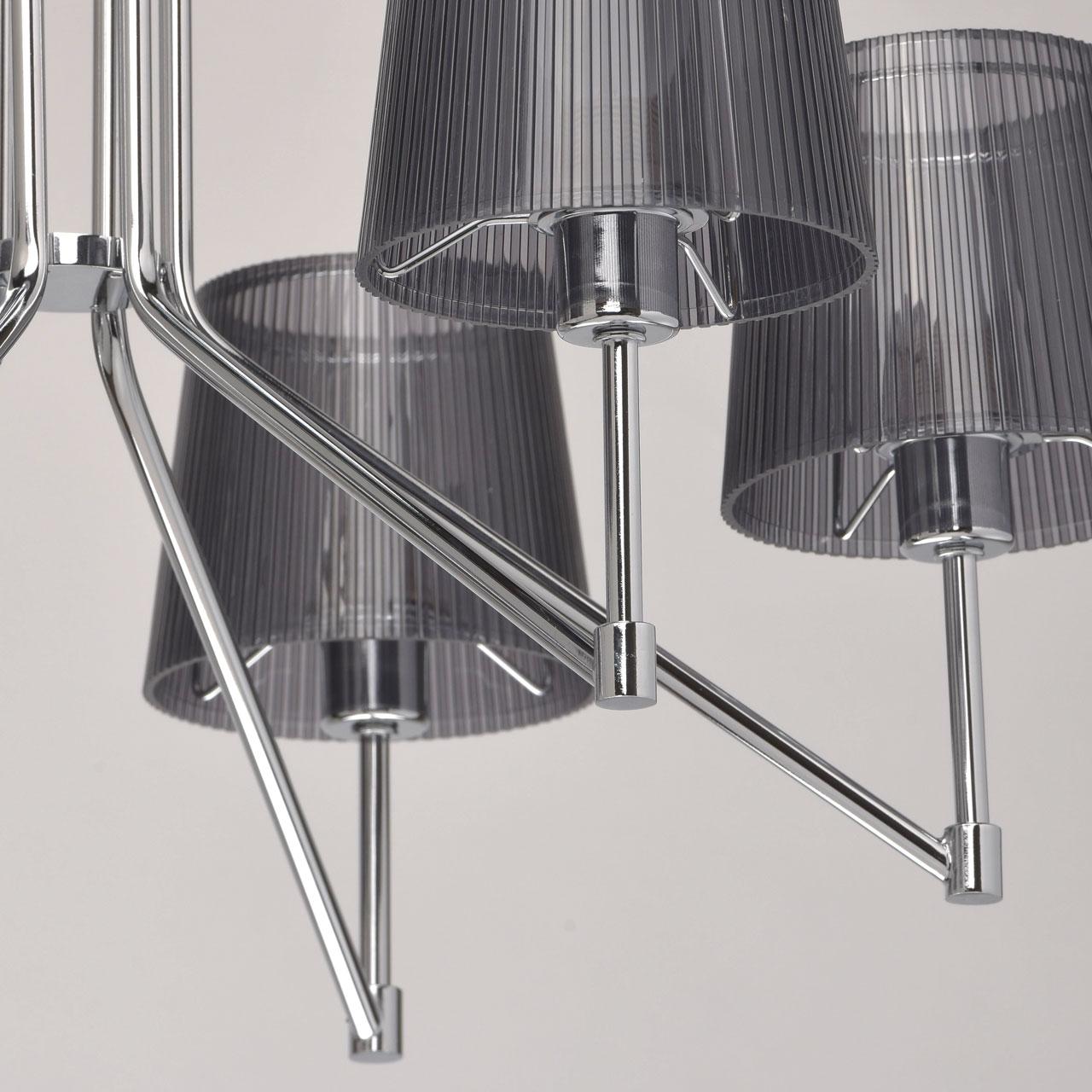 Потолочная люстра MW-Light Лацио 2 MW-LIGHT ДИЗАЙНЕРСКИЕ, ЛАЦИО 183826 Черный  - Вид №1