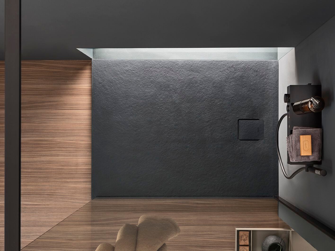 Душевой поддон из композитного материала Gruppo Geromin форма ARCH-00082041