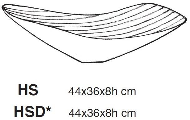 Fos Ceramiche Центральное украшение из фарфора Naum Ct-2003 - Вид №3