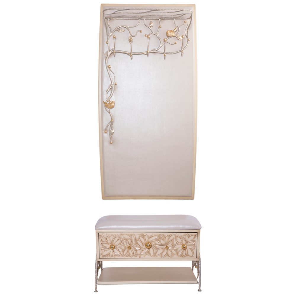 15010,14079 Настенная прихожая Терра Айвори BOGACHO 4627196590328, 4627196590526