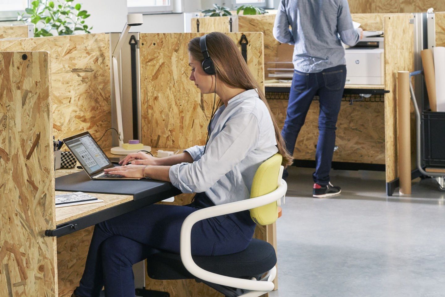 Регулируемый по высоте офисный стул с подлокотниками VITRA ALLSTAR ARCH-00050140 - Вид №17