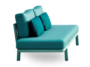 2-местный тканевый садовый диван