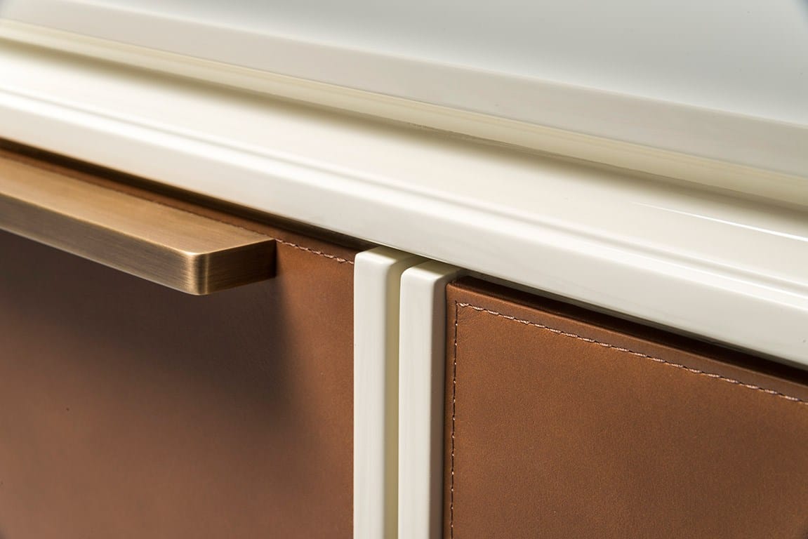 Кожаный шкаф с ящиками OAK Милан ARCH-00136347 - Вид №3