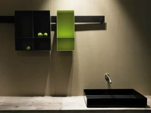 Moab80 Стальная подвесная стенка для ванной комнаты открытого типа Strip