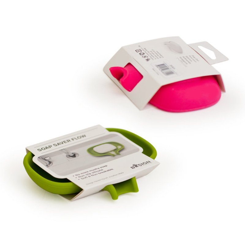 Мыльница лайм с носиком для слива BOSIGN  00-3869400 Зеленый  - Вид №5