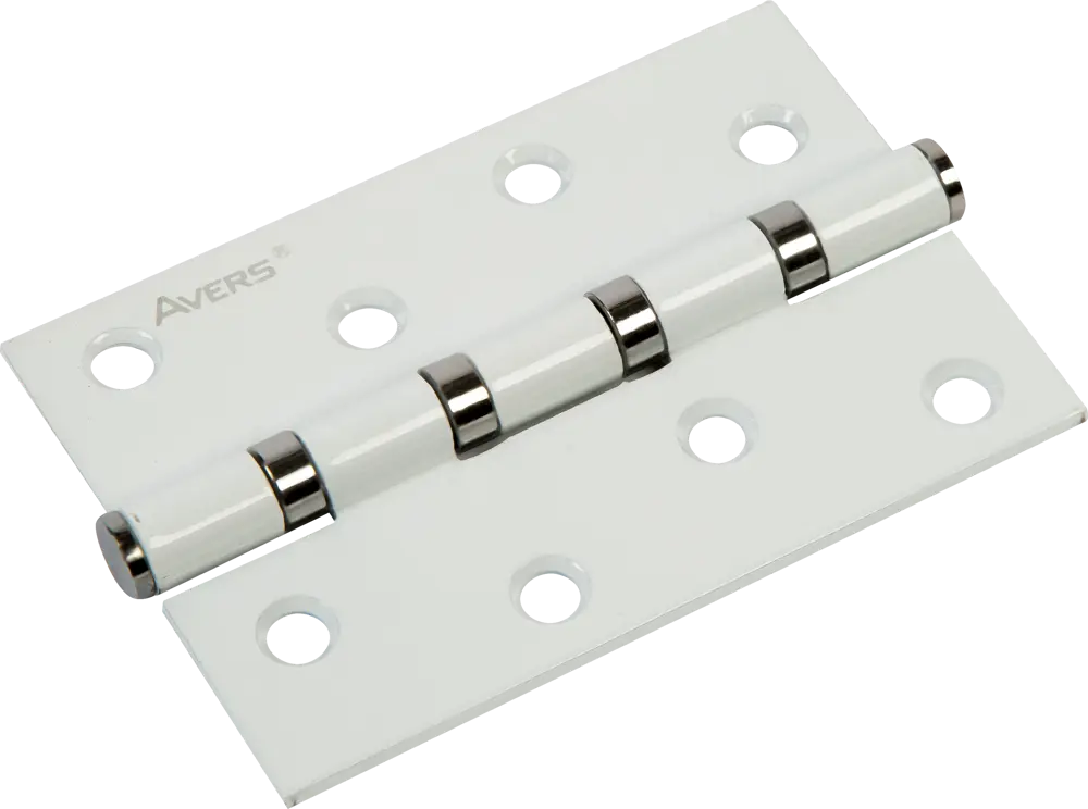 82153510 Петля универсальная B4-W/CR 100x70x2.5 мм, цвет белый STLM-0020595