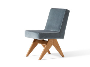 Мягкий стул из ткани