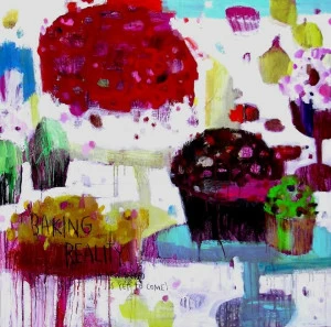 ICI ET LÀ Я акрил твоя ткань The catman Ac100-57