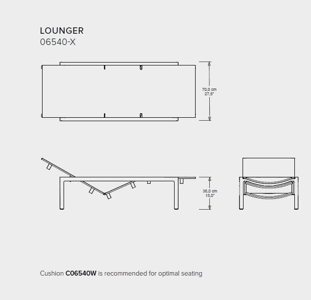 Складная садовая кровать TRIBÙ Illum ARCH-00048325 - Вид №7
