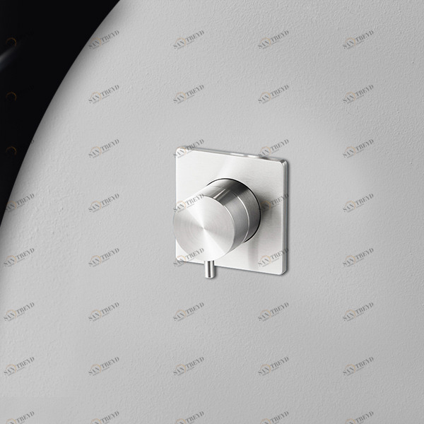 Смеситель для душа сталь глянцевая Aico Radomonte AIC8L