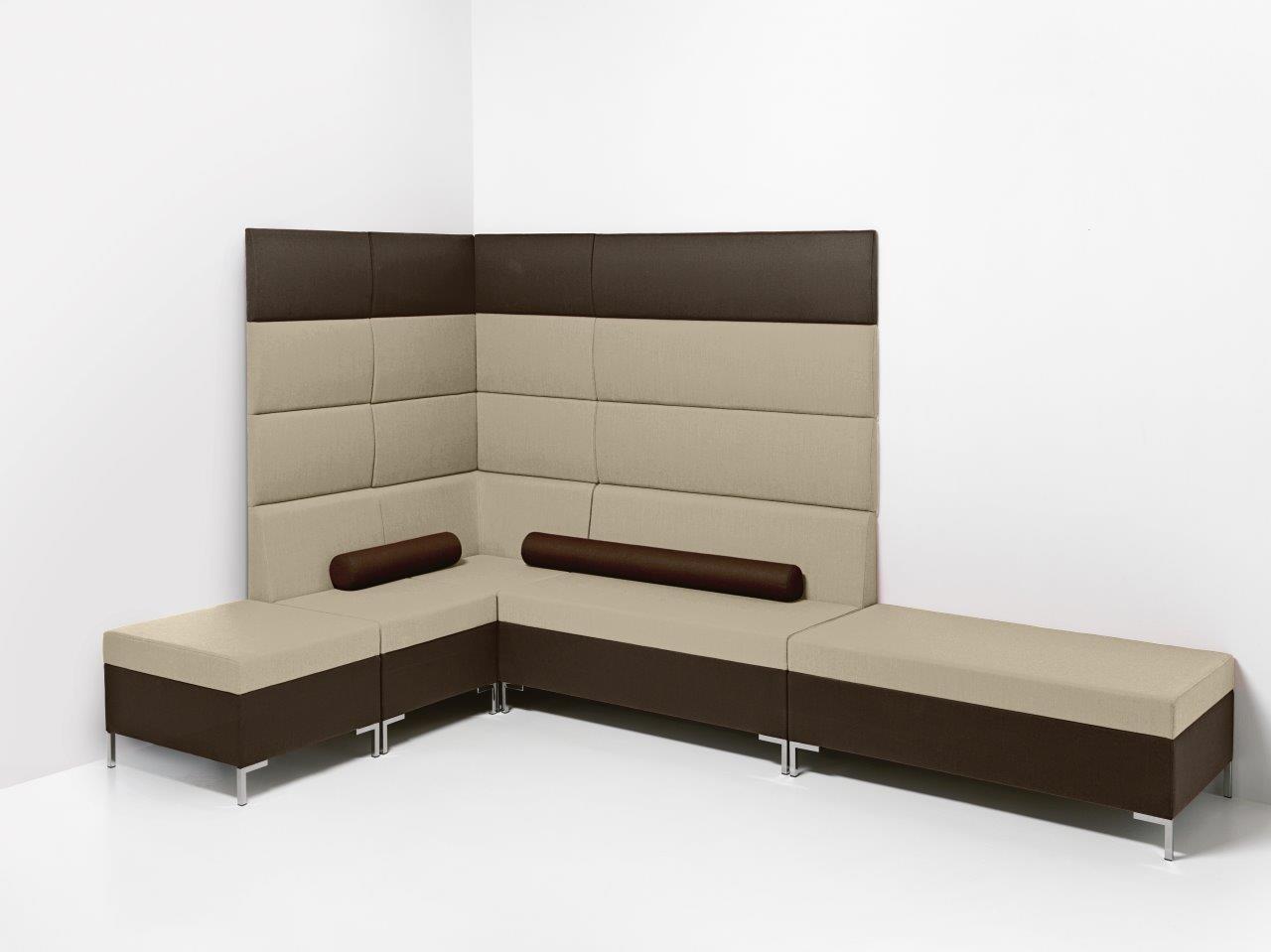 Abaco 758 Модульная система сидений. Стеновая обивка. Угловой модуль (2 шт.). Et al. Abaco